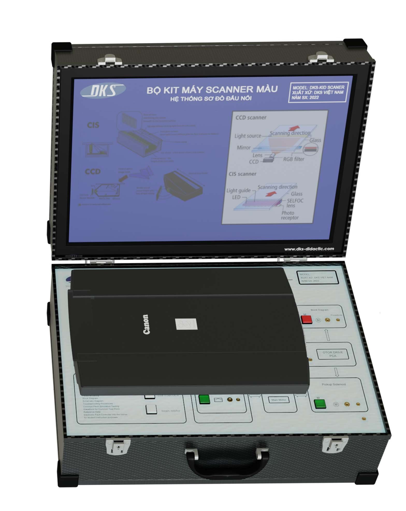 MÔ HÌNH THỰC HÀNH SỬA CHỮA MÁY SCAN - Vhomestore